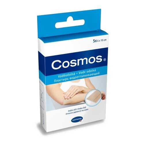 Пластырь Cosmos Water-Resistant Hartmann водоотталкивающий гипоаллергенный 6 х 10 см 5 шт. в Доктор Столетов