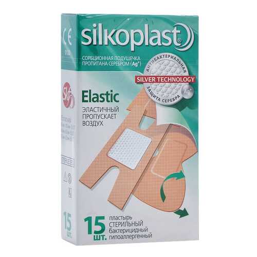 Пластырь Silkoplast Elastic 15 шт. в Доктор Столетов