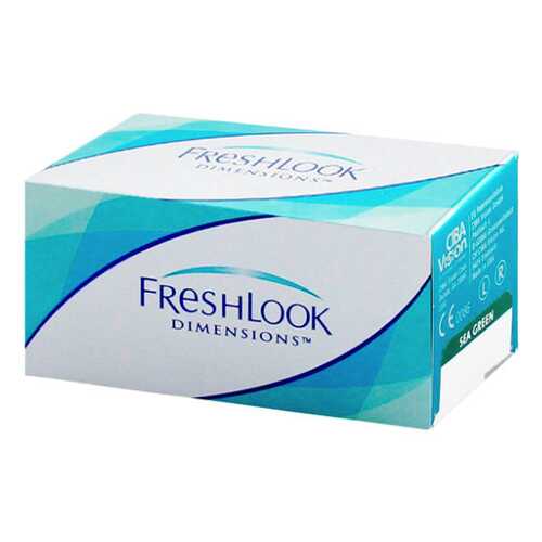 Контактные линзы FreshLook Dimensions 2 линзы без упаковки R 8,6 -4,50 Аква в Доктор Столетов