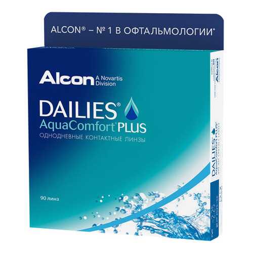 Контактные линзы ALCON Dailies AquaComfort Plus 90 линз -2,25 в Доктор Столетов