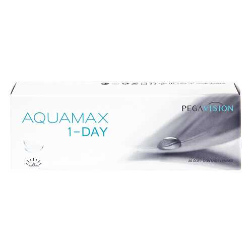 Контактные линзы AQUAMAX 1-DAY 30 линз R 8,6 -1,00 в Доктор Столетов