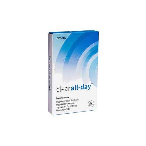 Контактные линзы ClearLab Clear All-Day 6 линз R 8.6 -06,00 в Доктор Столетов