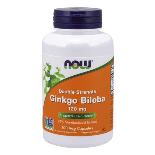 Многокомпонентный препарат NOW Ginkgo Biloba 50 капс. нейтральный в Доктор Столетов