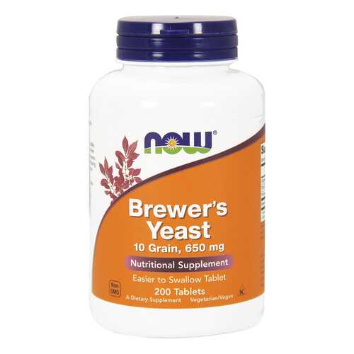 Витамин B NOW Brewer's yeast 200 табл. в Доктор Столетов